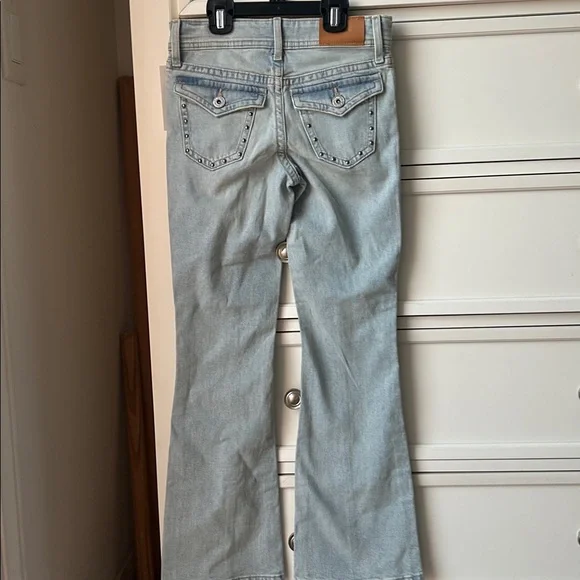 H&M Light Wash Flare Jeans - Picture 6 of 10